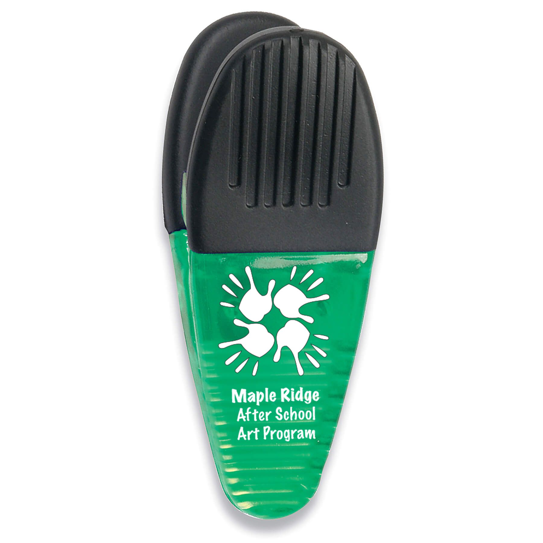 Translucent Green Imprinted